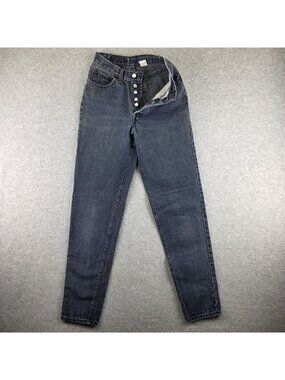 Vintage Levi's 501 Jeans Womens 5 M Blue Medium Wash High Rise Made In USA 90s